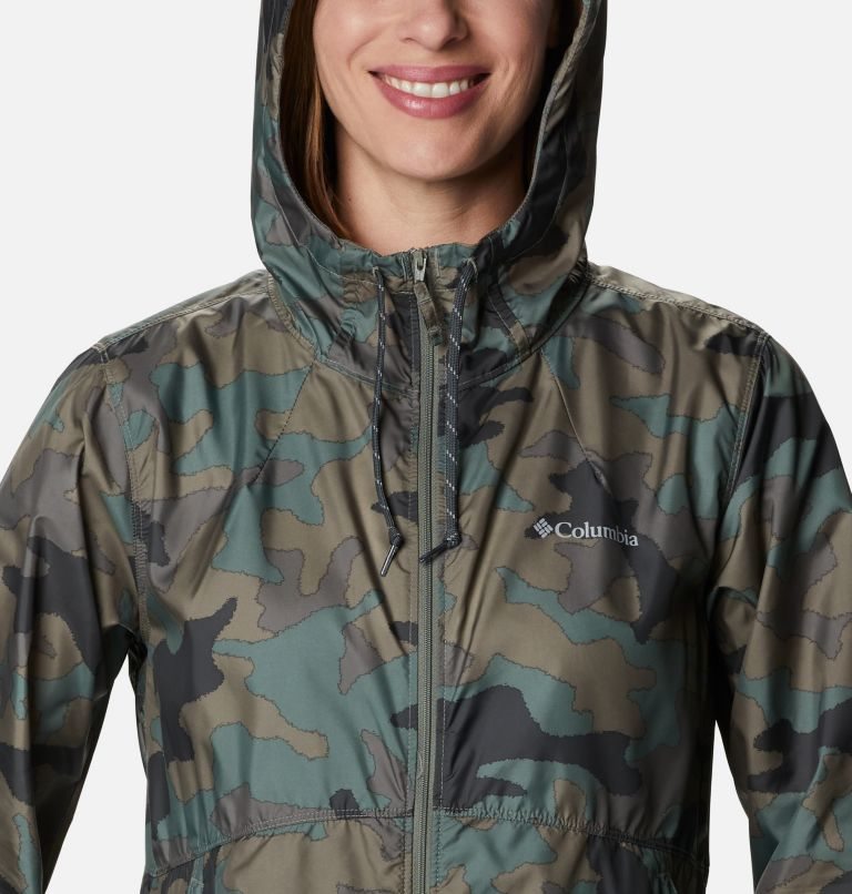 Women's Columbia Flash Forward Printed Jackets Camo | CA-E035A