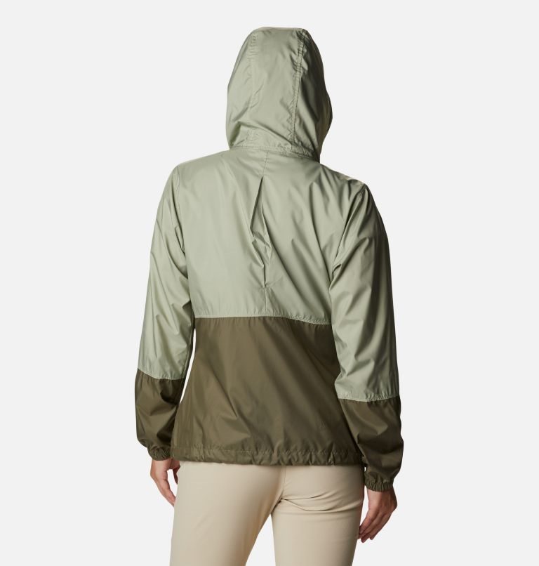 Women's Columbia Flash Forward Windbreaker Jackets Olive | CA-Y34L5
