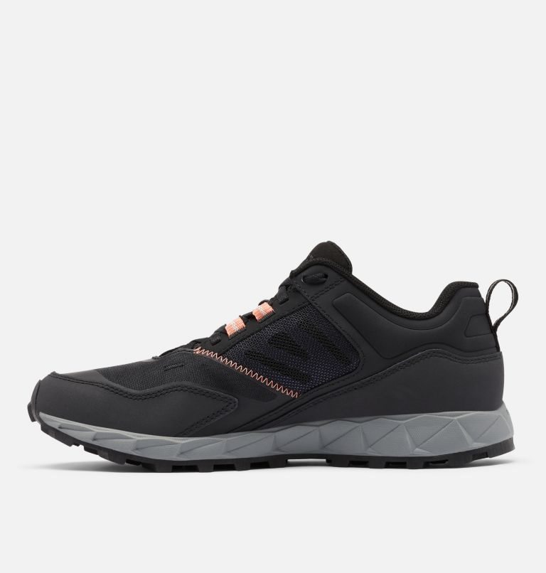 Women's Columbia Flow District Sneakers Black | CA-H510C