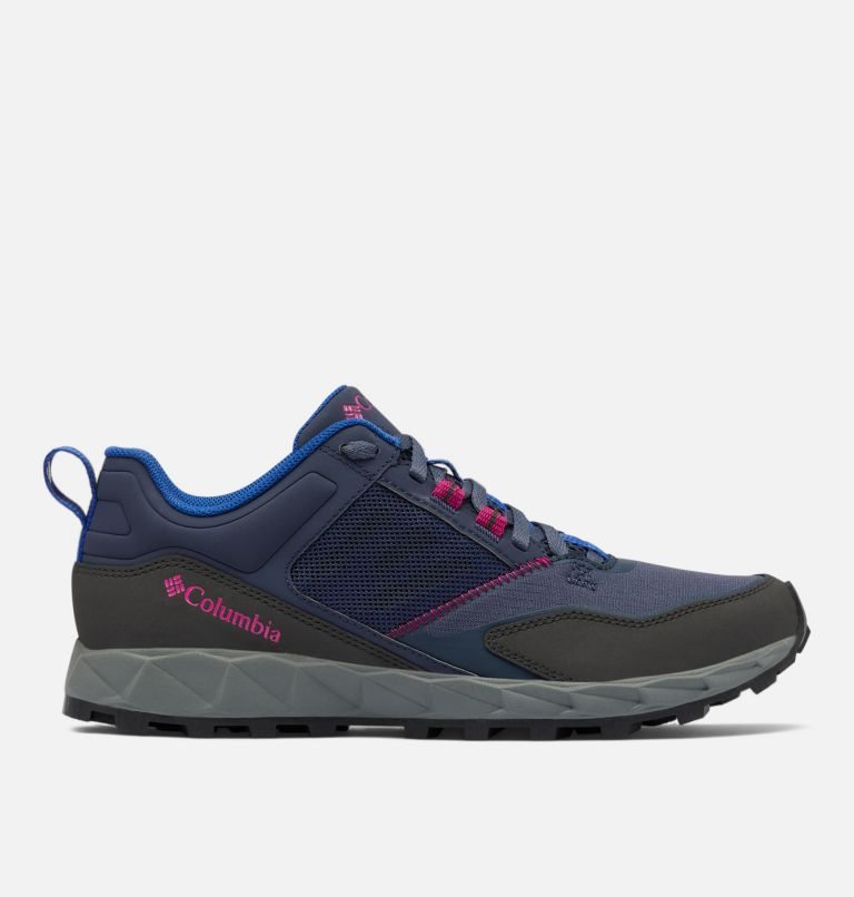 Women\'s Columbia Flow District Sneakers Navy | CA-P3650