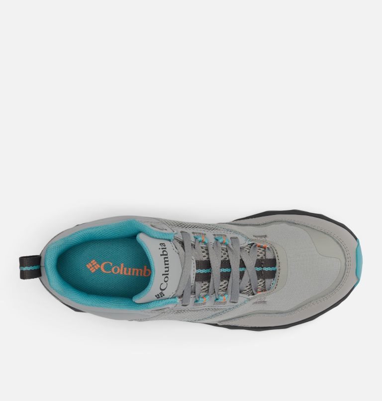 Women's Columbia Flow District Sneakers Grey / Turquoise | CA-X5C03