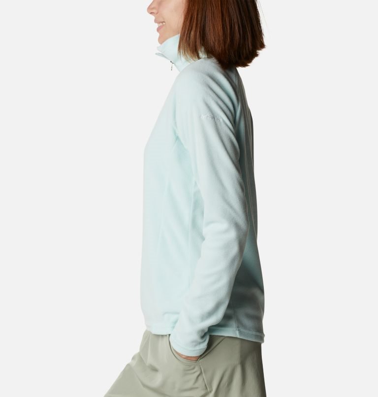 Women's Columbia Glacial IV Half Zip Fleece Sweatshirts Turquoise | CA-L13C8