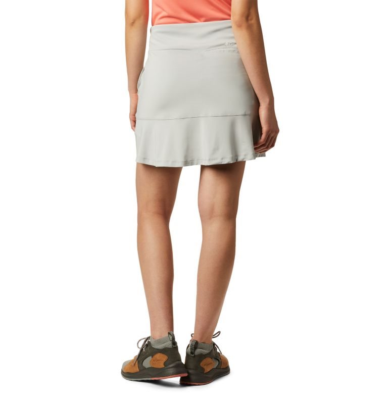 Women's Columbia Golf Omni-Wick Qualifier Skorts Light Grey | CA-D3L8C