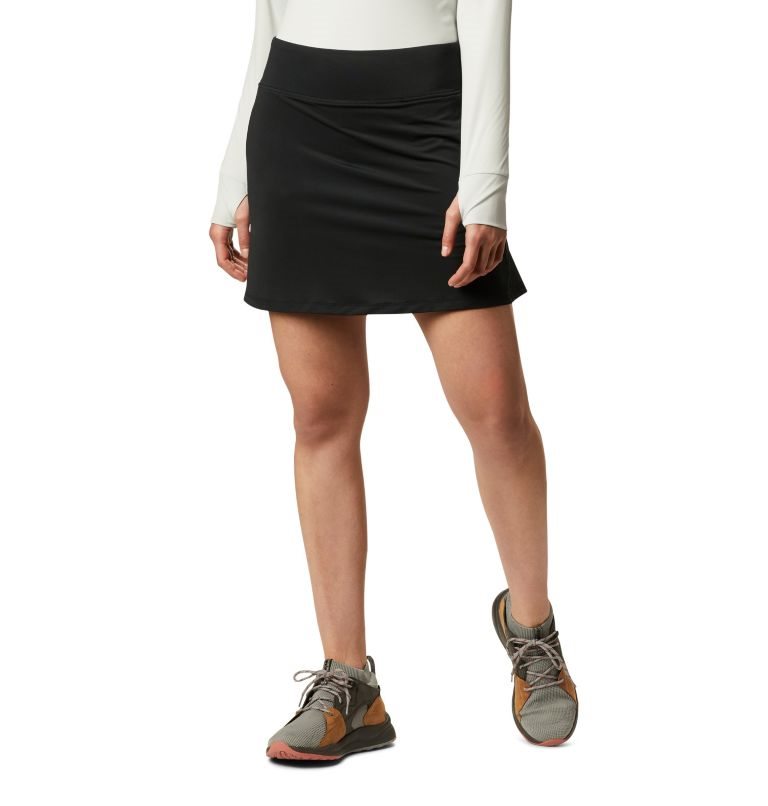 Women\'s Columbia Golf Omni-Wick Qualifier Skorts Black | CA-FCA03