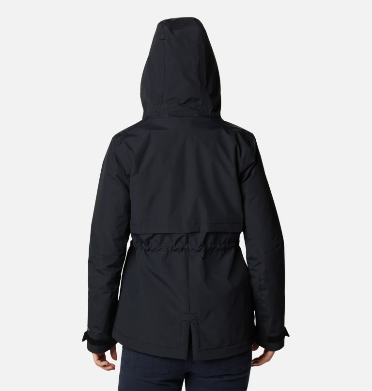 Women's Columbia Hadley Trail Jackets Black | CA-PL541