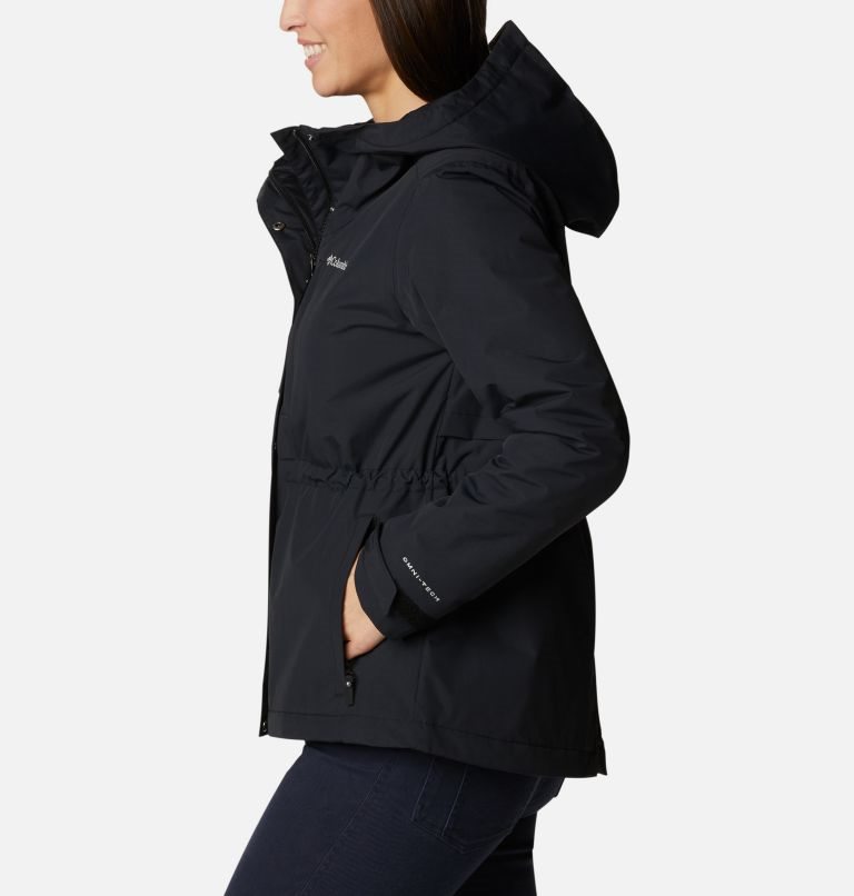 Women's Columbia Hadley Trail Jackets Black | CA-PL541
