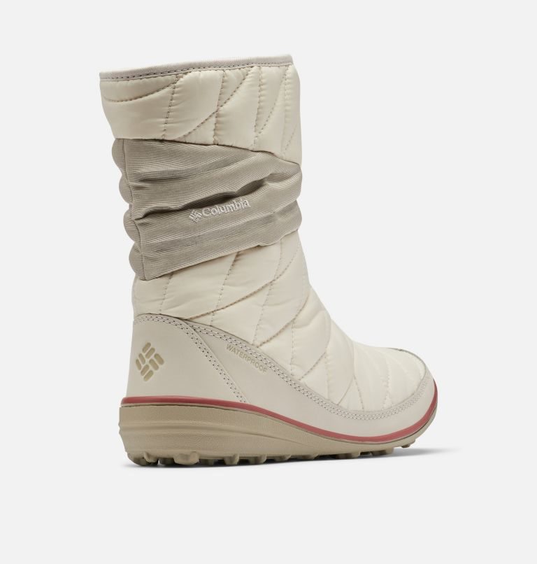 Women's Columbia Heavenly Slip II Omni-Heat Boots Cream | CA-X3810