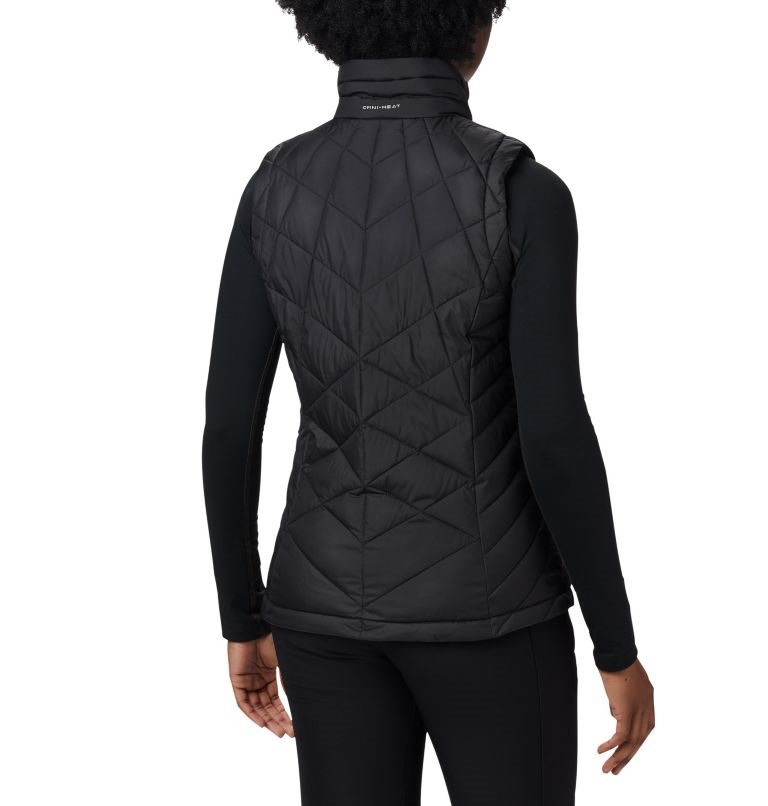 Women's Columbia Heavenly Vest Black | CA-J5A0C