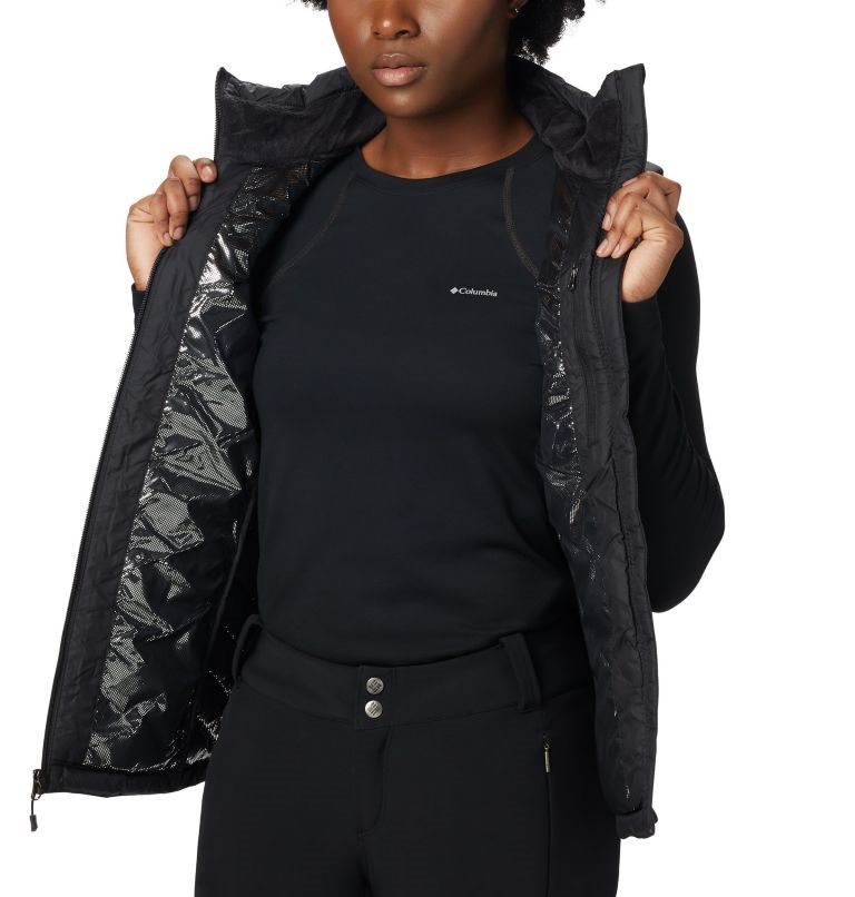 Women's Columbia Heavenly Vest Black | CA-J5A0C