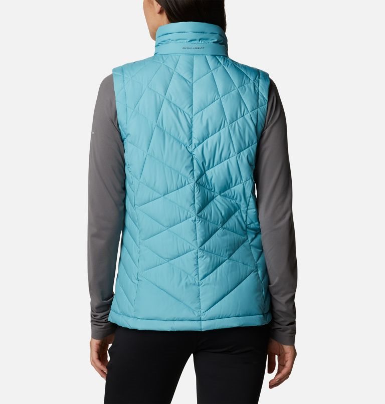 Women's Columbia Heavenly Vest Turquoise | CA-L31CL