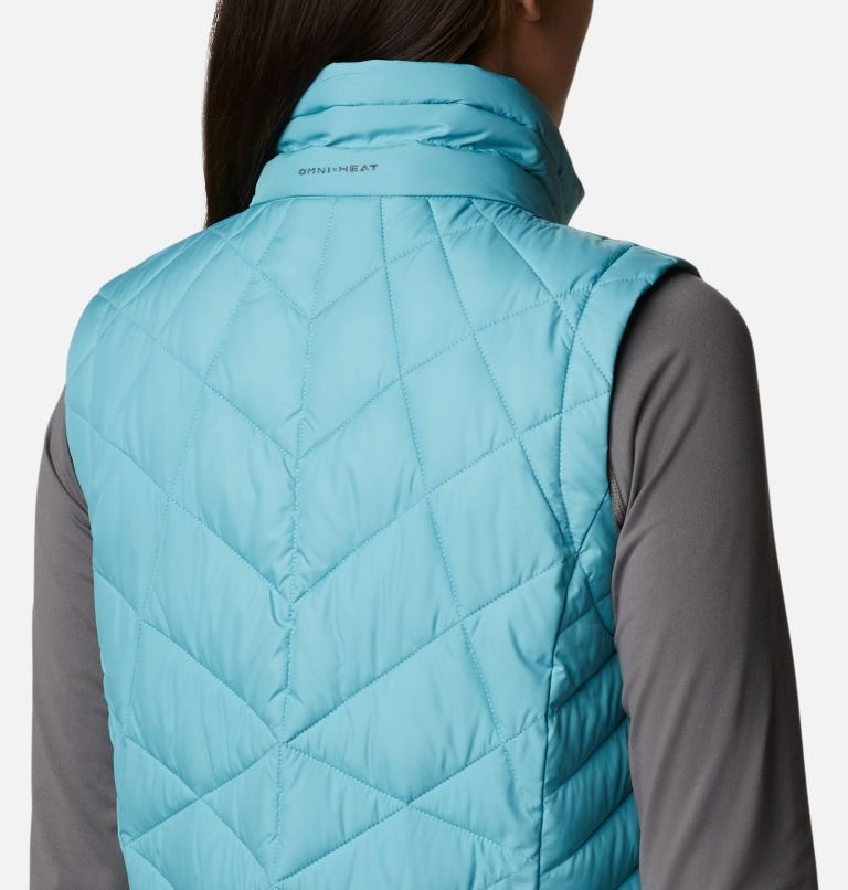 Women's Columbia Heavenly Vest Turquoise | CA-L31CL