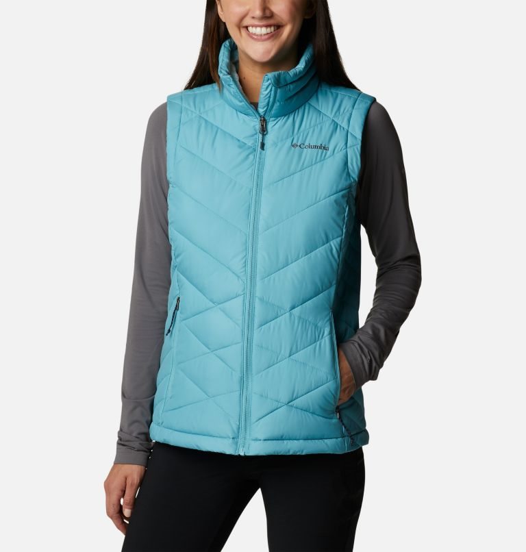 Women\'s Columbia Heavenly Vest Turquoise | CA-L31CL