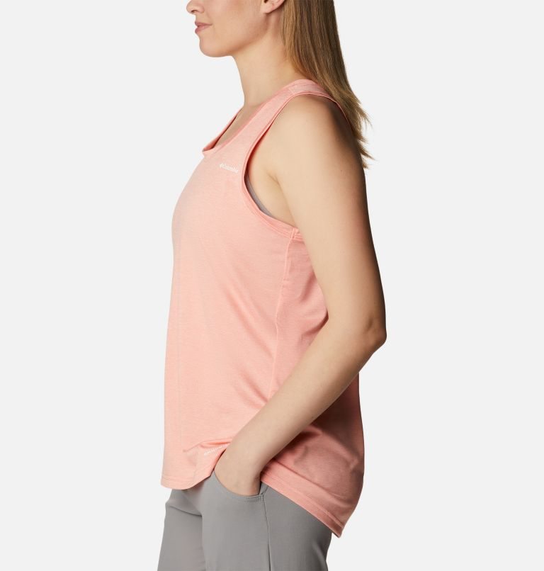 Women's Columbia Hike Tanks Coral | CA-X4368