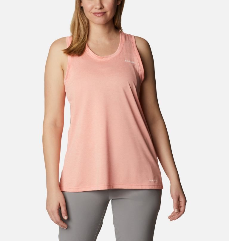 Women\'s Columbia Hike Tanks Coral | CA-X4368