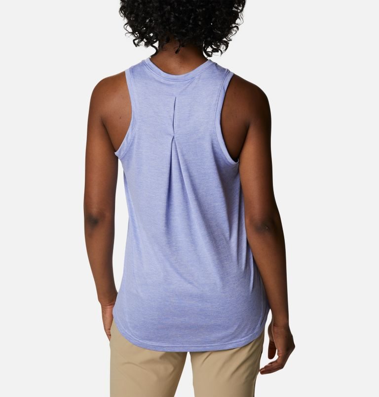 Women's Columbia Hike Tanks Lavender | CA-ML01A