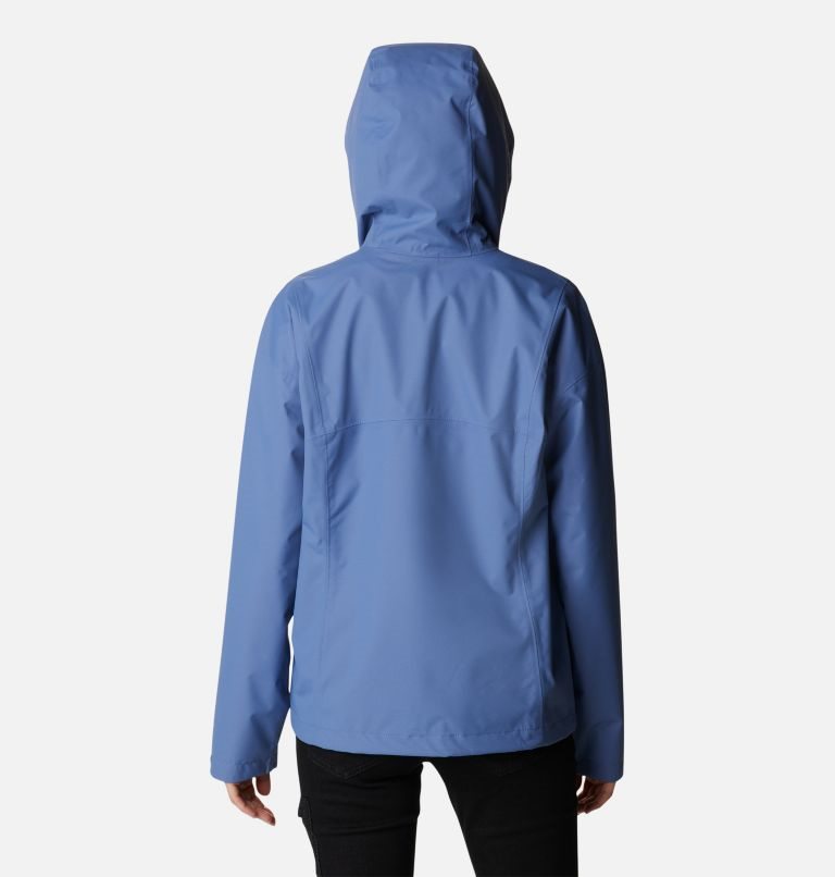 Women's Columbia Hikebound Rain Jackets Blue | CA-Q1LA5