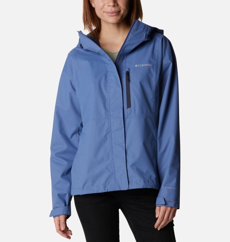 Women\'s Columbia Hikebound Rain Jackets Blue | CA-Q1LA5