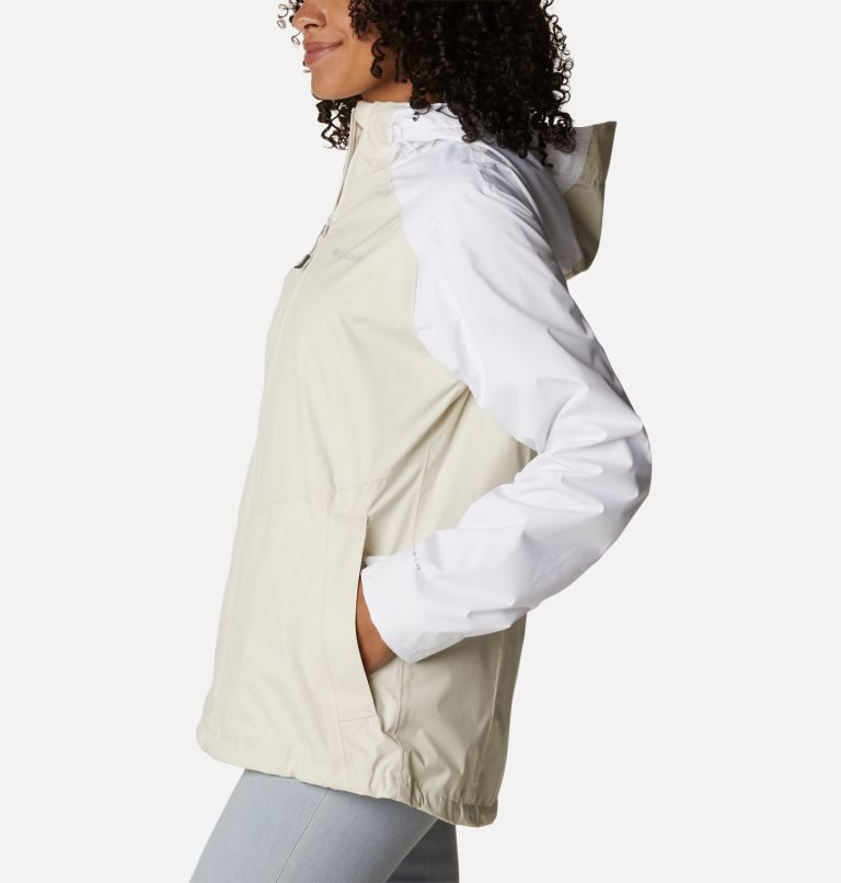 Women's Columbia Inner Limits II Jackets Cream / White | CA-B58A6