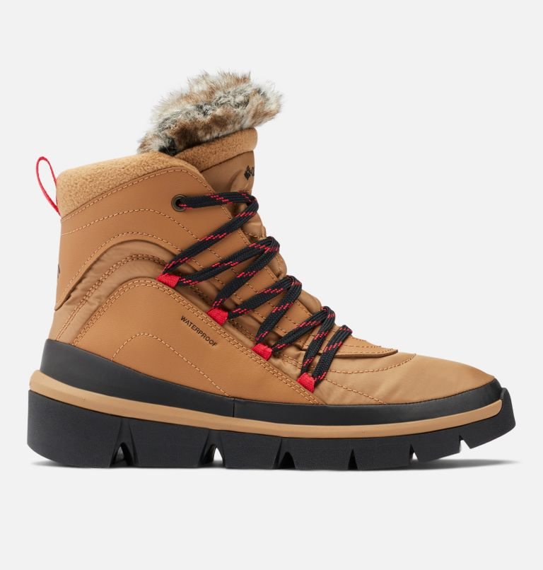 Women\'s Columbia Keetley Omni-Heat Infinity Shorty Boots Light Brown | CA-J5CL3