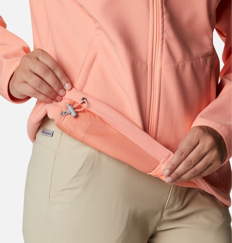 Women's Columbia Kruser Ridge II Shell Jackets Coral | CA-I58A3