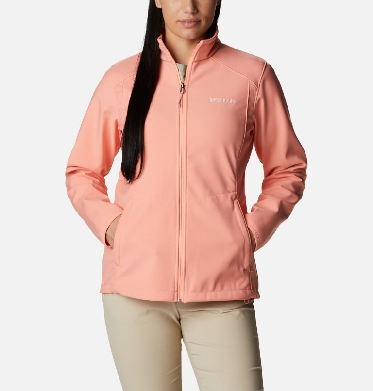 Women\'s Columbia Kruser Ridge II Shell Jackets Coral | CA-I58A3