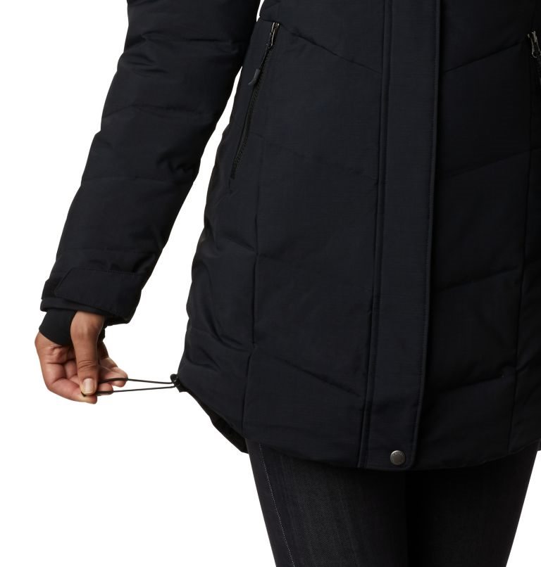 Women's Columbia Lay D Down II Mid Jackets Black | CA-C5A8L