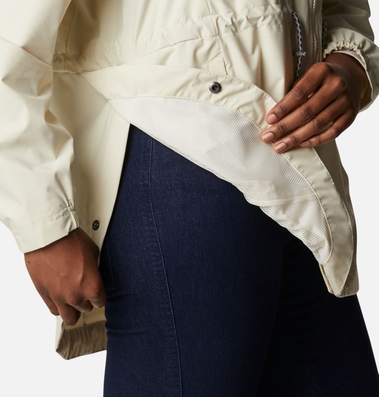 Women's Columbia Lillian Ridge Shell Jackets Cream | CA-NC5AL