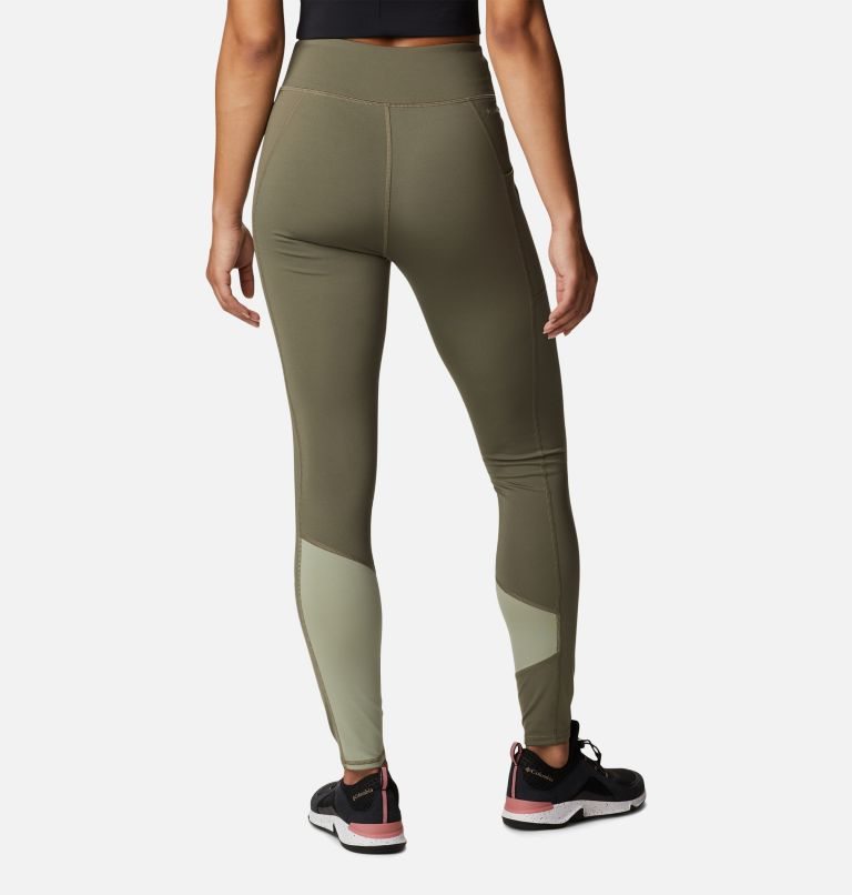 Women's Columbia Lodge Colorblock Tight Olive | CA-RC513