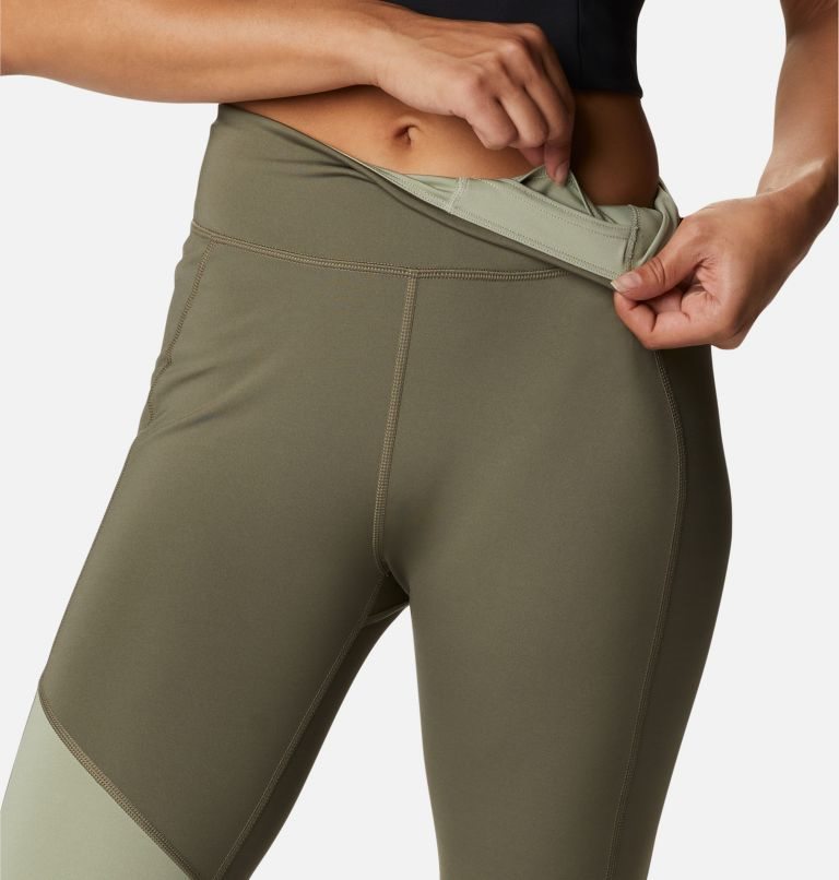 Women's Columbia Lodge Colorblock Tight Olive | CA-RC513