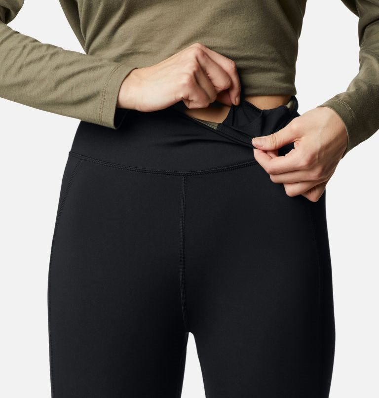 Women's Columbia Lodge Colorblock Tight Black | CA-XAC81