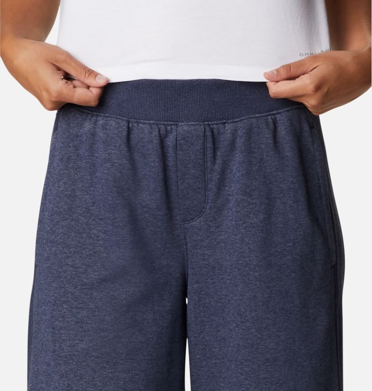 Women's Columbia Lodge French Terry Pants Navy | CA-P804L