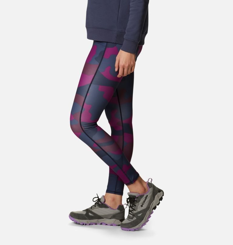 Women's Columbia Lodge Print 7/8 Tight Camo | CA-RL835