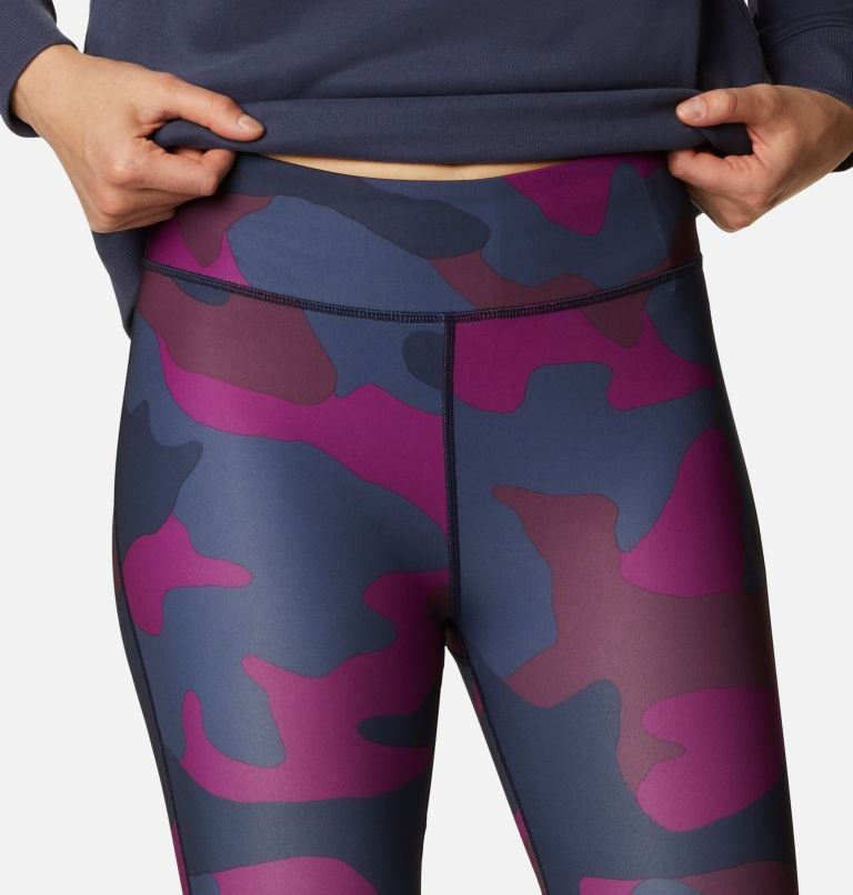Women's Columbia Lodge Print 7/8 Tight Camo | CA-RL835
