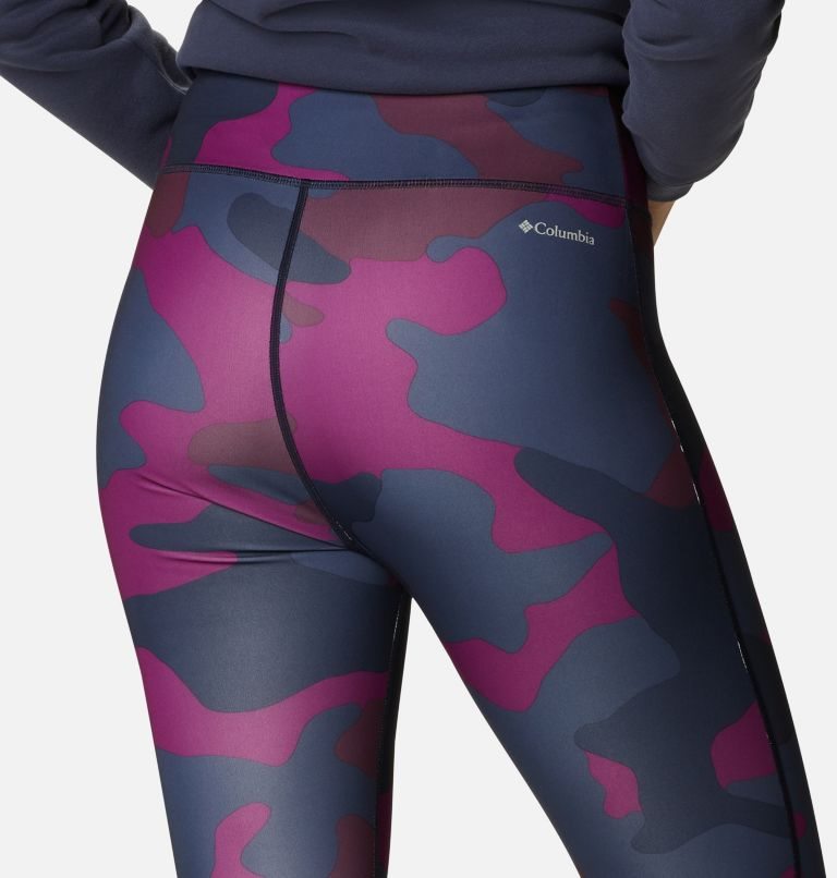 Women's Columbia Lodge Print 7/8 Tight Camo | CA-RL835