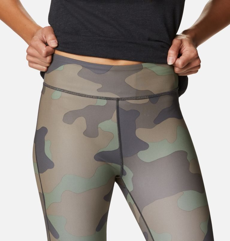 Women's Columbia Lodge Print 7/8 Tight Camo | CA-S34L8
