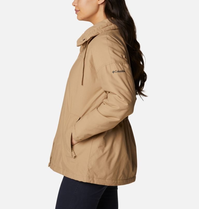 Women's Columbia Maple Hollow Insulated Jackets Light Brown | CA-DA4LC
