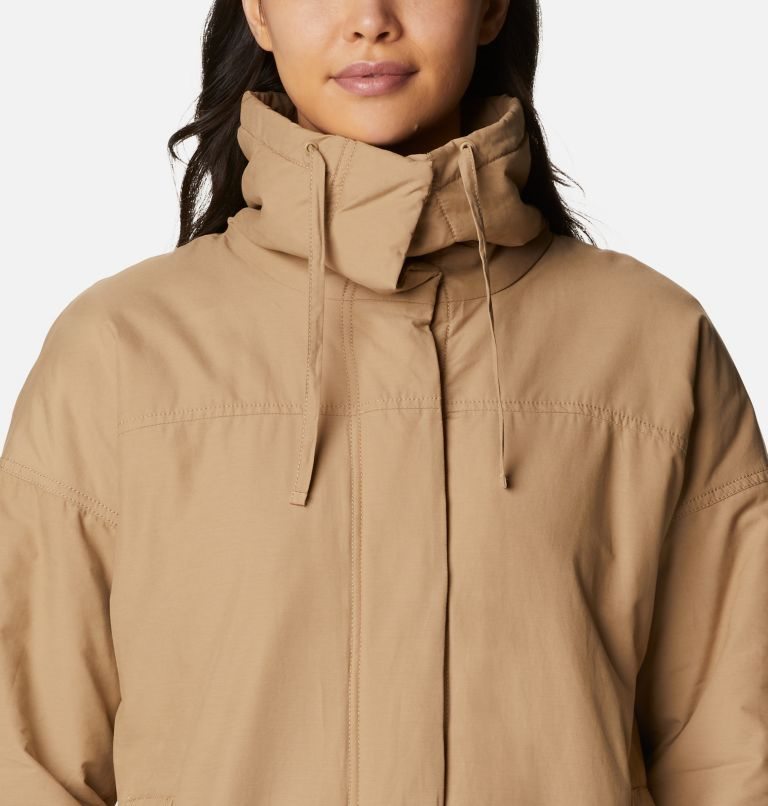 Women's Columbia Maple Hollow Insulated Jackets Light Brown | CA-DA4LC