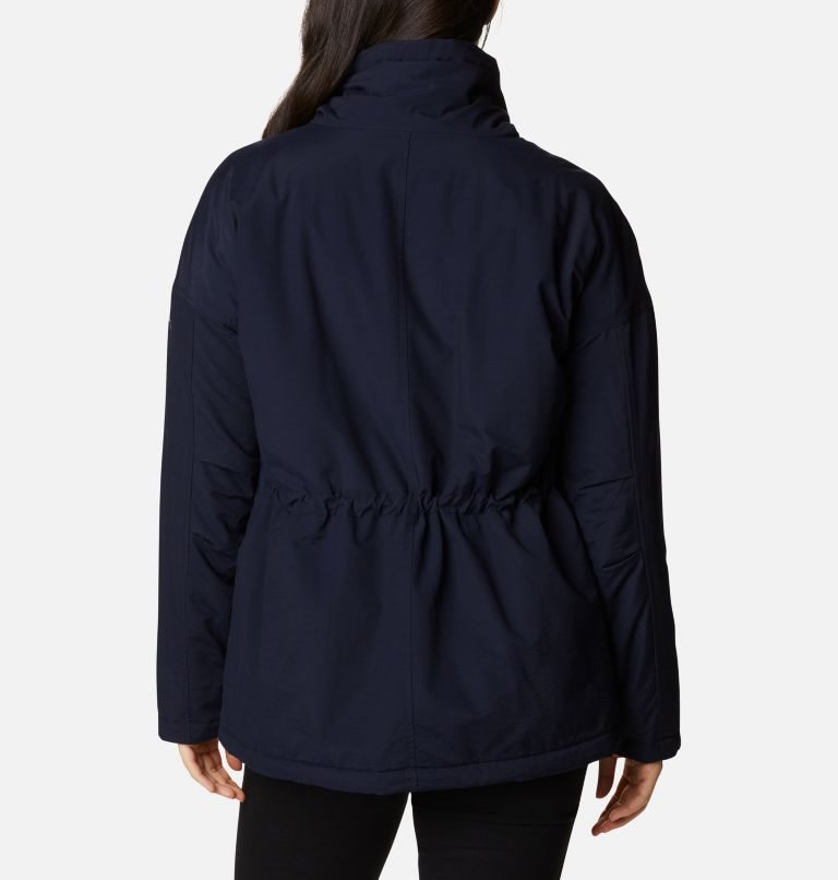 Women's Columbia Maple Hollow Insulated Jackets Navy | CA-V0156