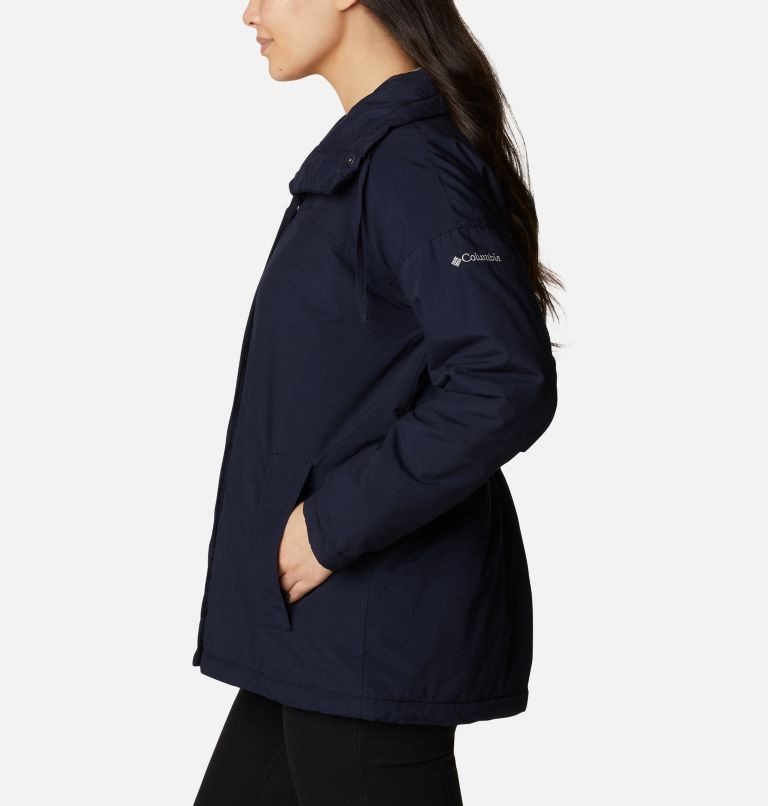Women's Columbia Maple Hollow Insulated Jackets Navy | CA-V0156