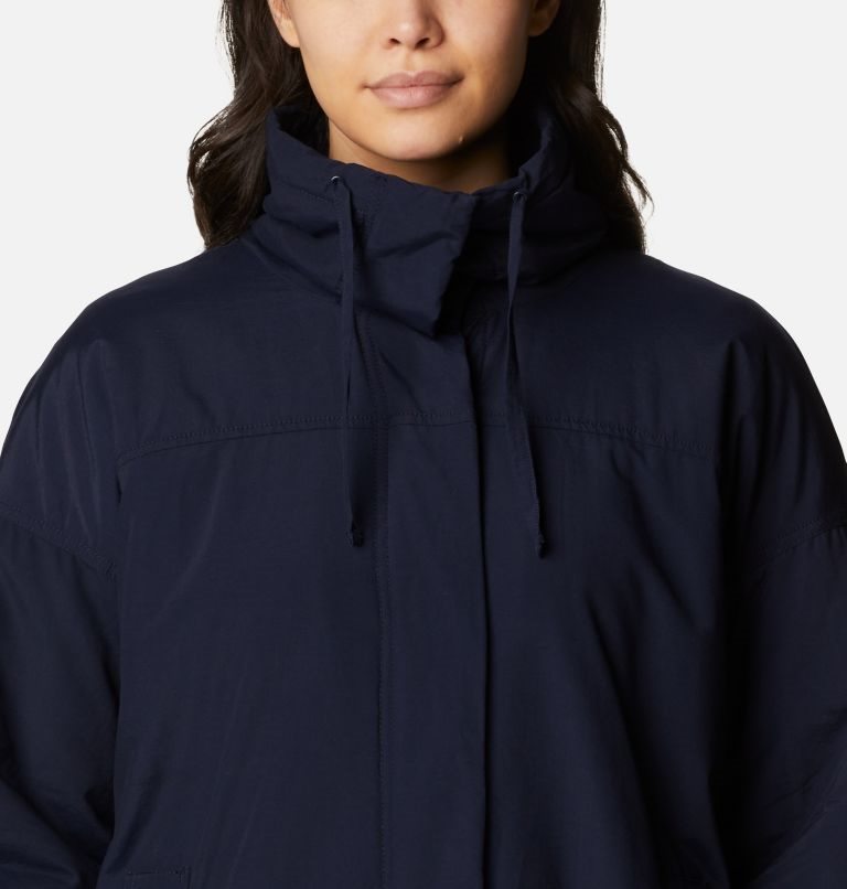 Women's Columbia Maple Hollow Insulated Jackets Navy | CA-V0156