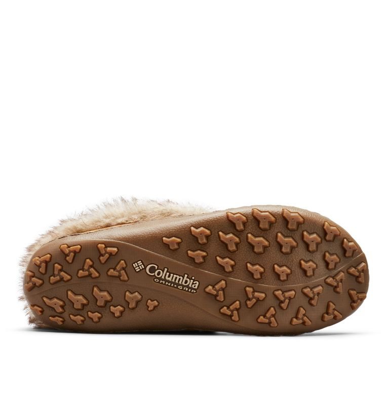 Women's Columbia Minx Omni-Heat Slippers Brown | CA-YCA6L