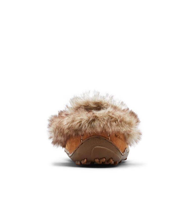 Women's Columbia Minx Omni-Heat Slippers Brown | CA-YCA6L