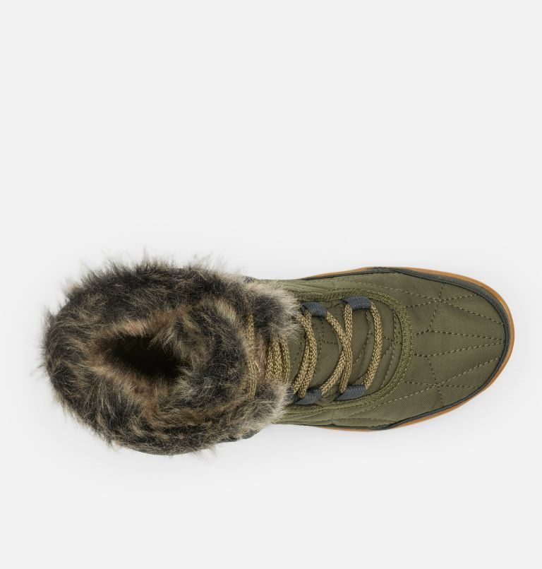 Women's Columbia Minx Shorty III Boots Olive | CA-G1634