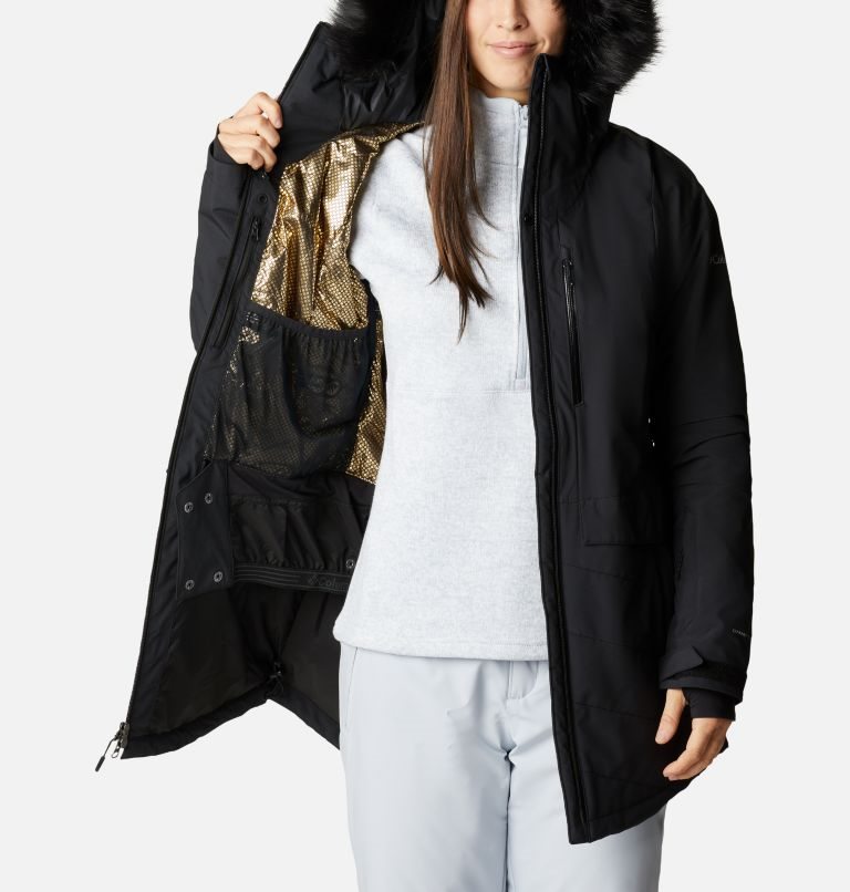 Women's Columbia Mount Bindo II Omni-Heat Infinity Insulated Jackets Black | CA-CL430