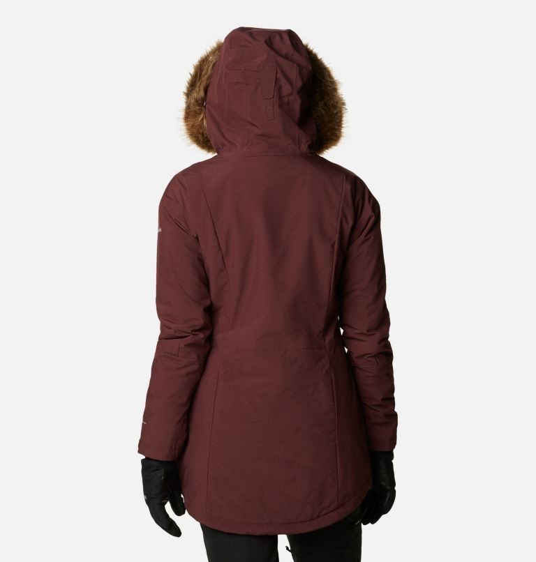 Women's Columbia Mount Bindo II Omni-Heat Infinity Insulated Jackets Burgundy | CA-M013L