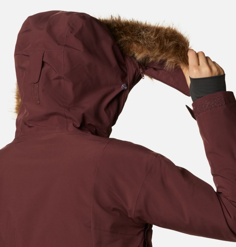 Women's Columbia Mount Bindo II Omni-Heat Infinity Insulated Jackets Burgundy | CA-M013L