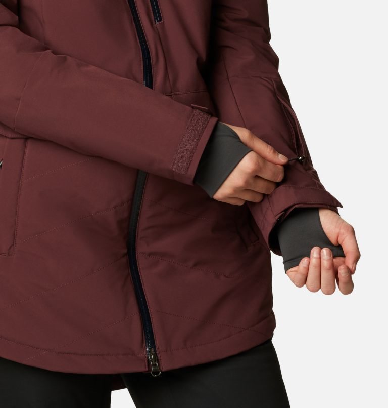Women's Columbia Mount Bindo II Omni-Heat Infinity Insulated Jackets Burgundy | CA-M013L