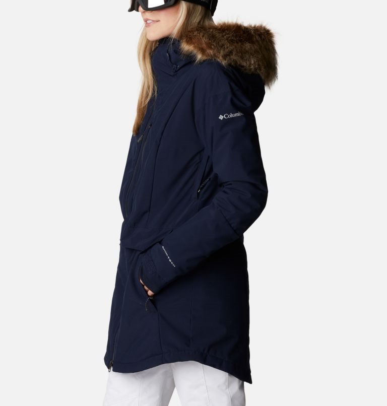 Women's Columbia Mount Bindo II Omni-Heat Infinity Insulated Jackets Navy | CA-X6A1L