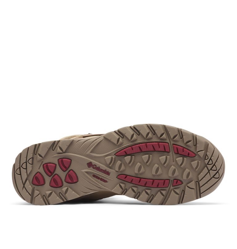Women's Columbia Newton Ridge Canvas Waterproof Hiking Boots Light Brown | CA-P658C