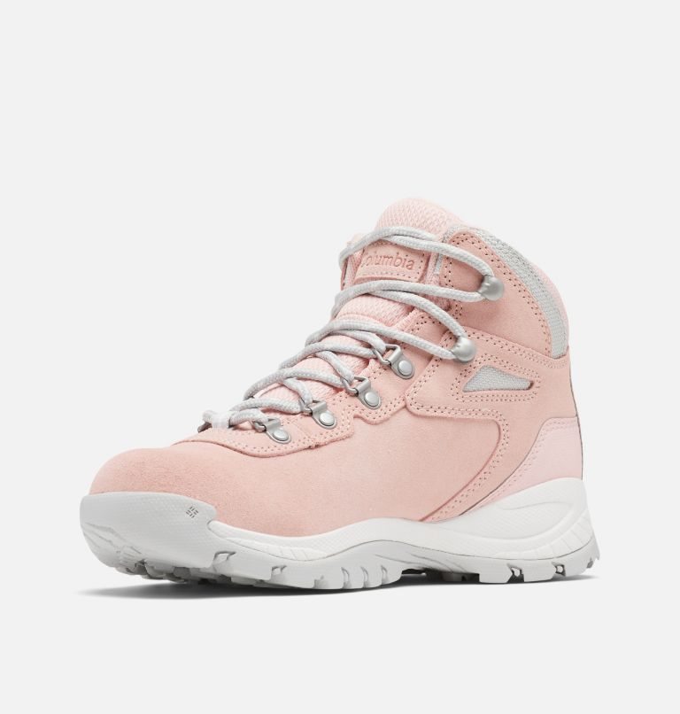 Women's Columbia Newton Ridge Plus Waterproof Amped Hiking Boots Light Pink | CA-G5640